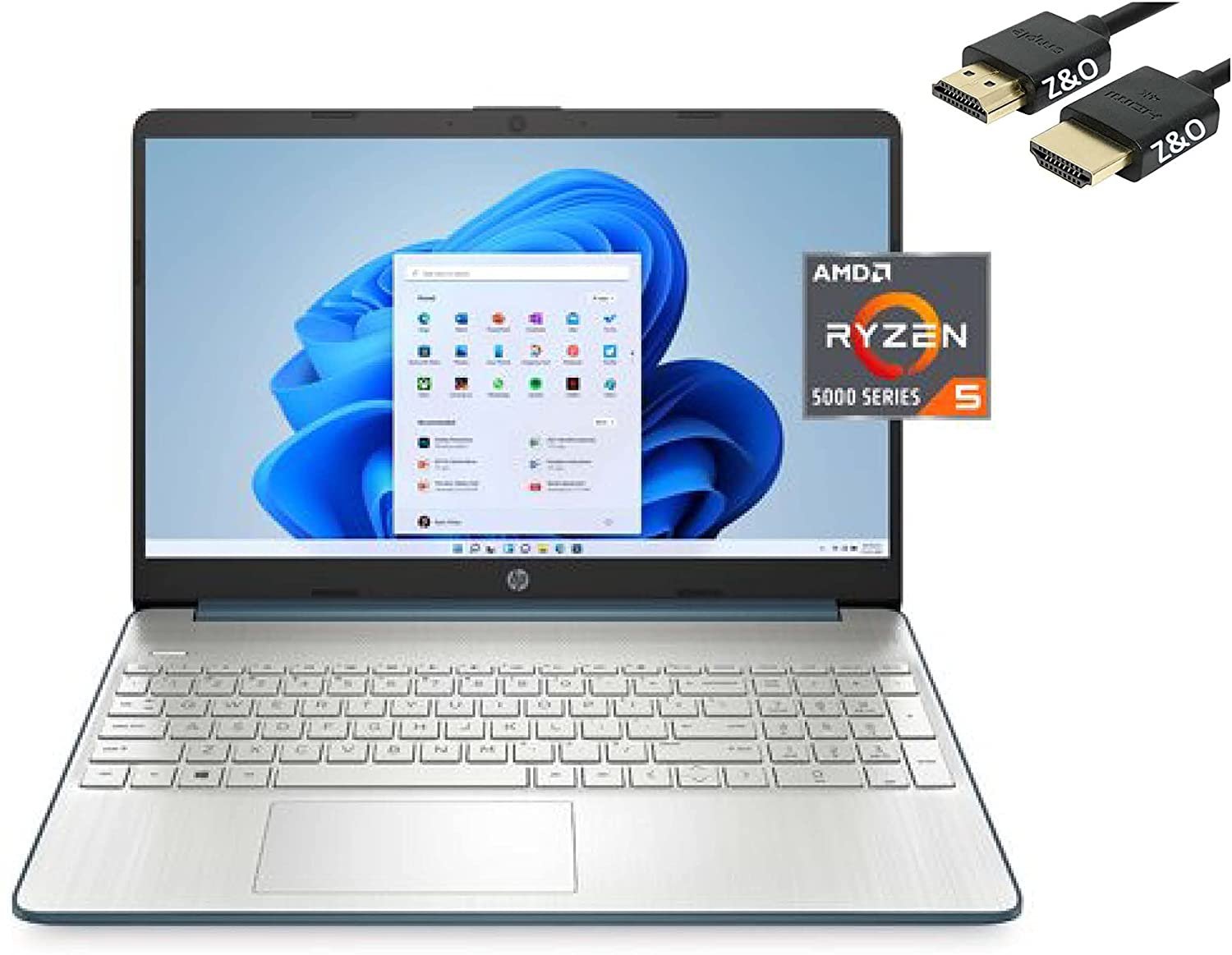 15.6" FHD Micro-Edge Laptop, AMD Ryzen 5 5500U (Beat